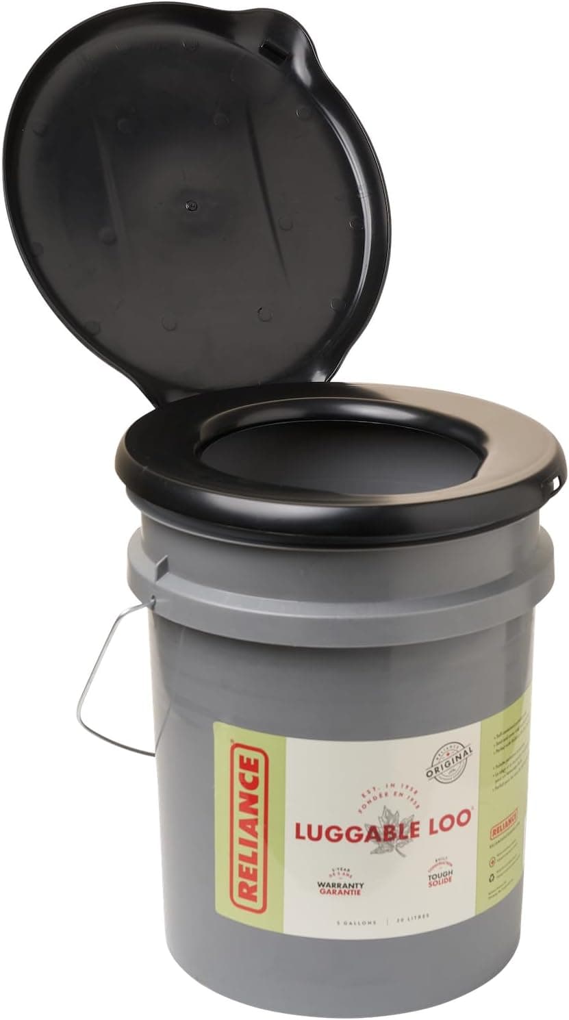 Reliance Luggable Loo Portable 5 Gallon Toilet
