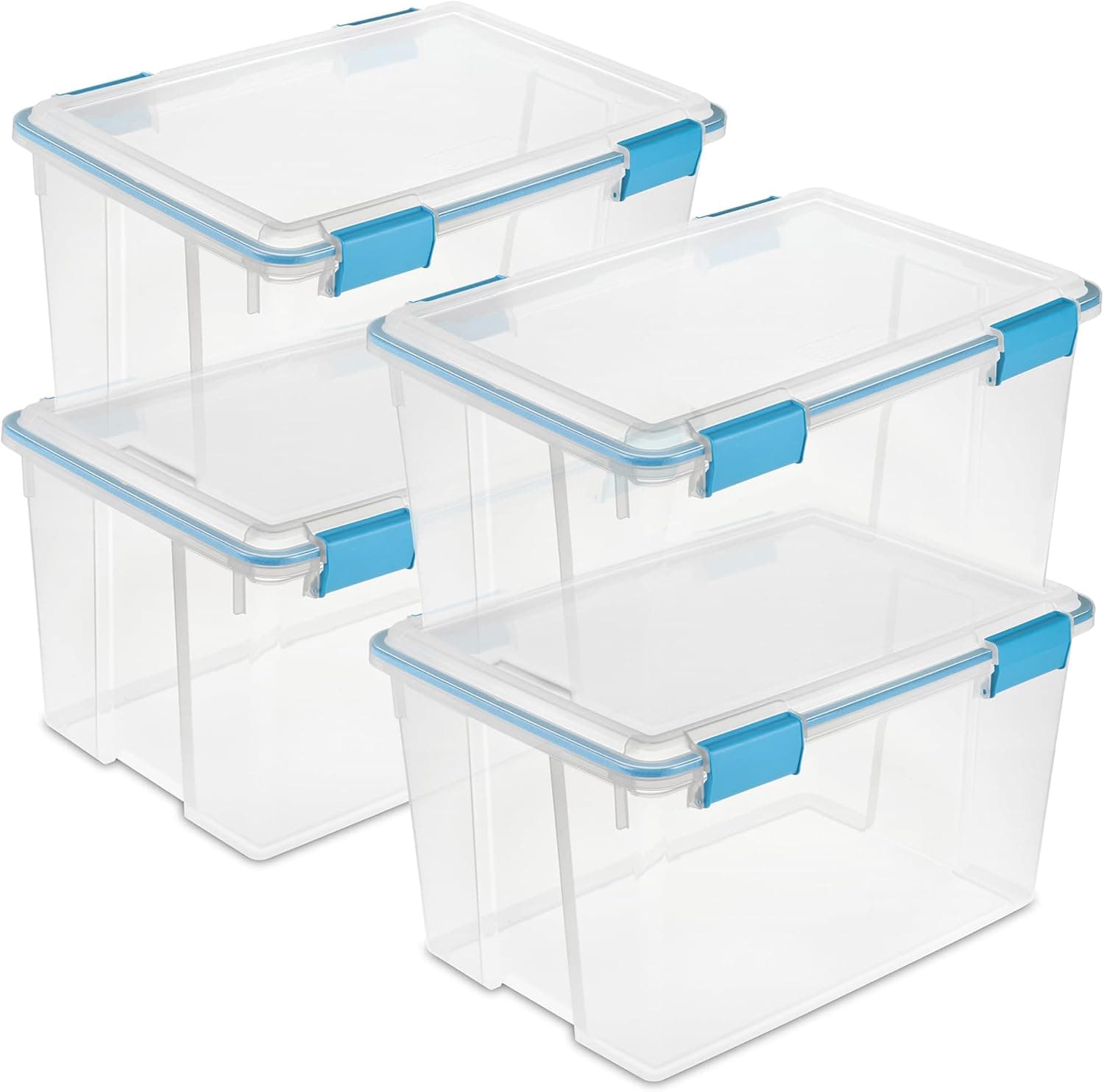 Sterilite 54 Quart Gasket Box Weather-Resistant Storage Bin