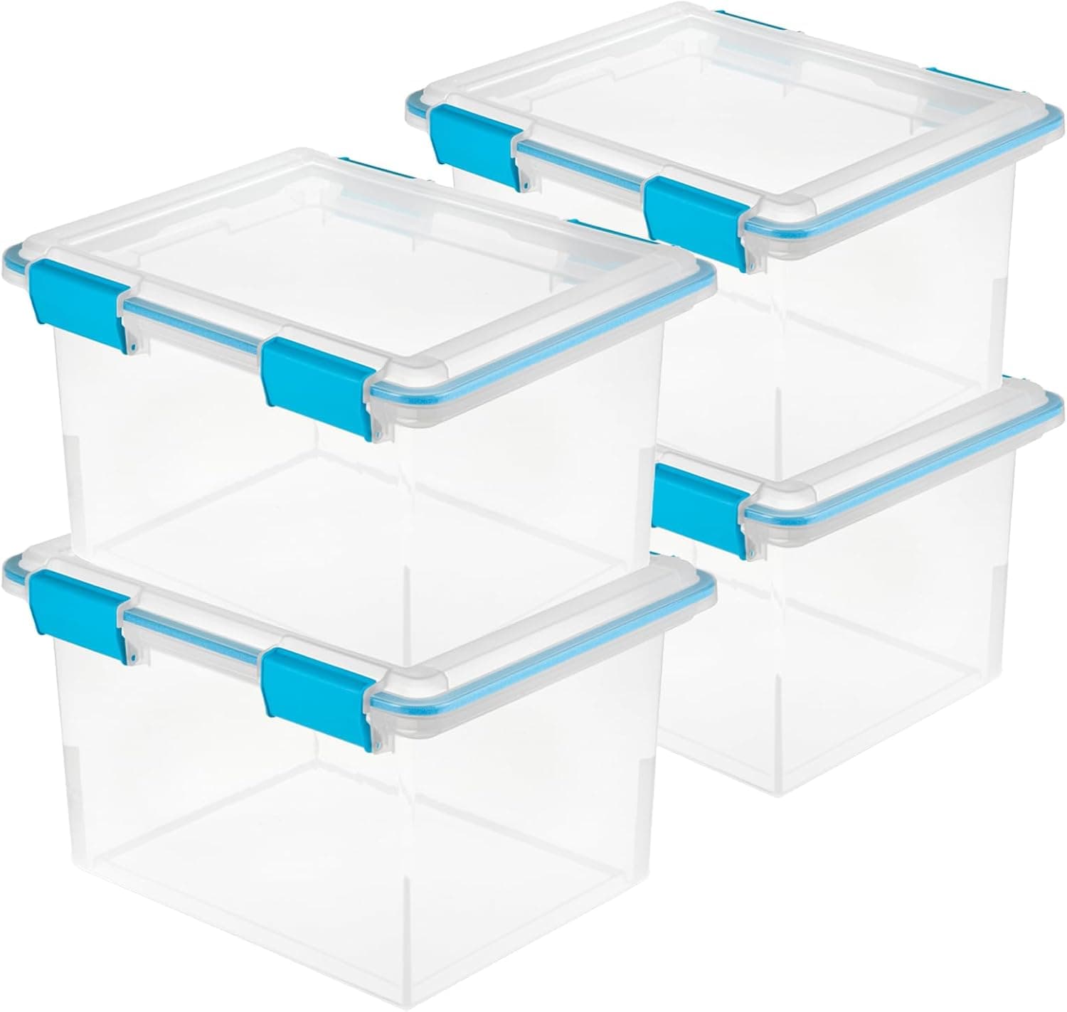 Sterilite 32 Quart Gasket Box Weather-Resistant Storage Bin