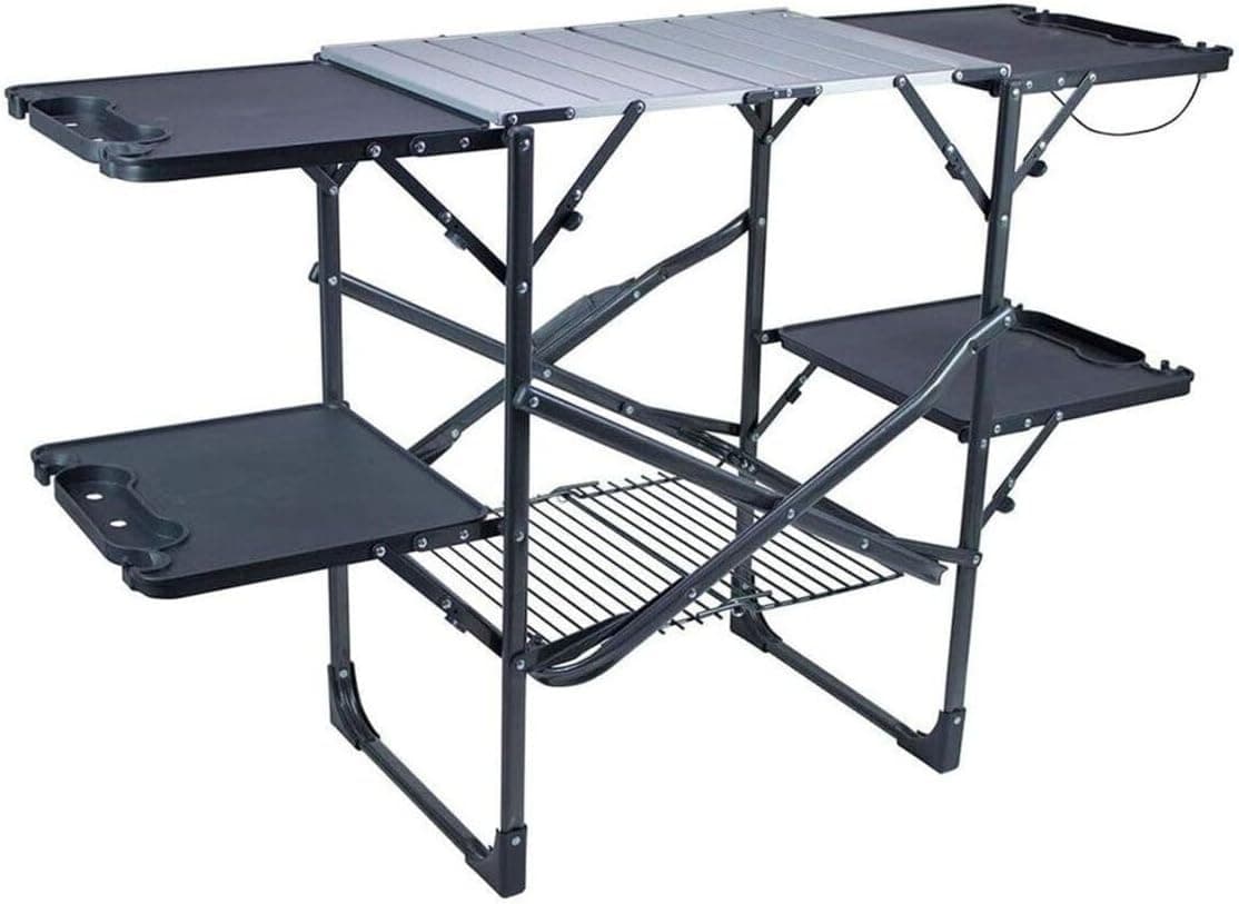 GCI Outdoor Slim-Fold Cook Station Camp Kitchen Table