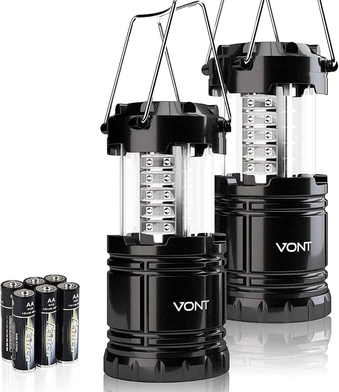 Vont LED Camping Lantern Collapsible 2 Pack