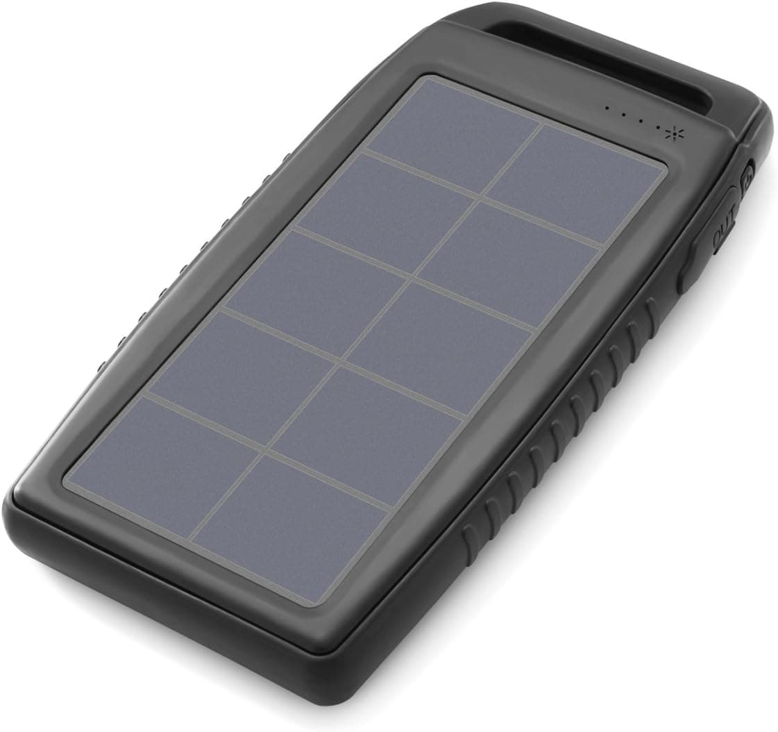 Nekteck 10000mAh Rugged Solar Power Bank