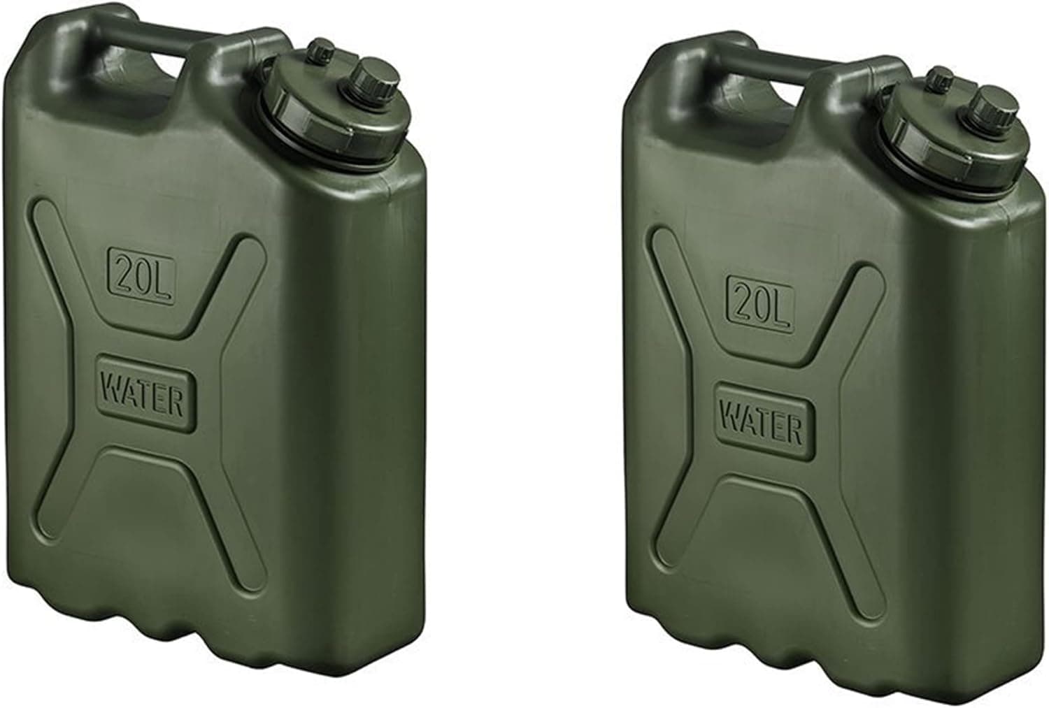 Scepter 2-Pack Portable Military Water Container 5 Gallon