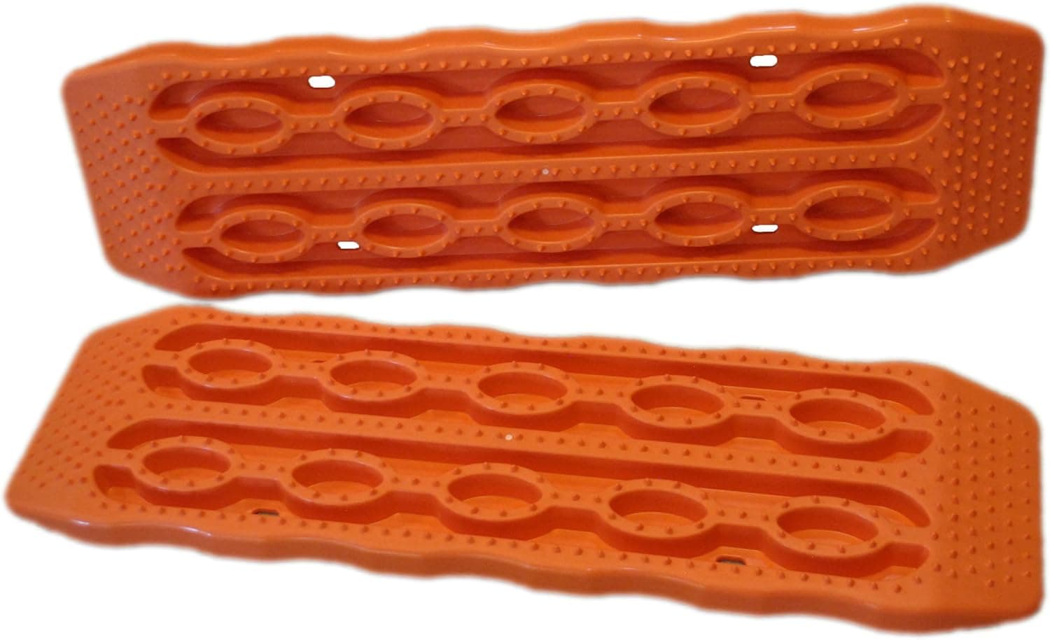 MAXSA Jumbo Escaper Buddy Traction Mats Orange 2-Pack