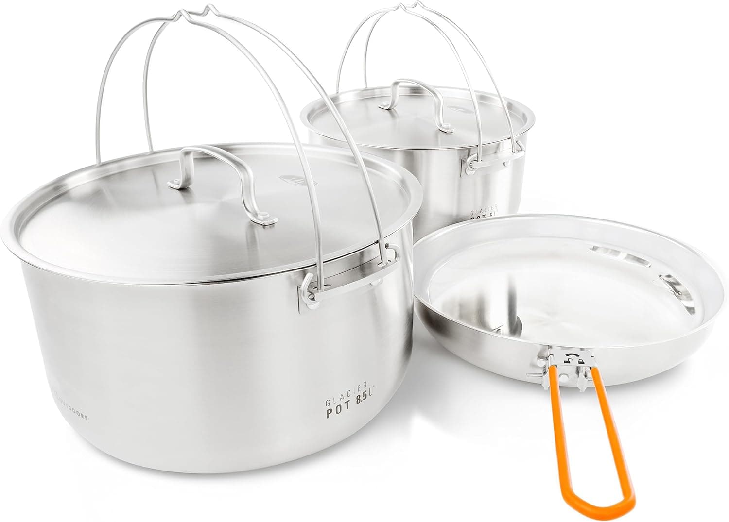 GSI Outdoors Glacier Stainless Troop Cookset