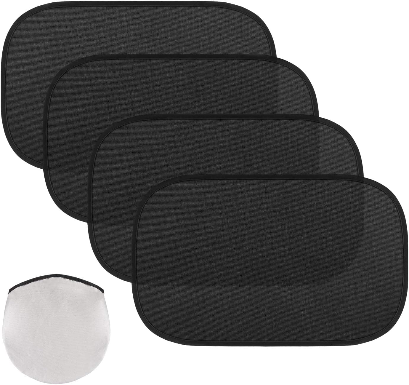 MoKo Car Window Shade Electrostatic Film 4-Pack