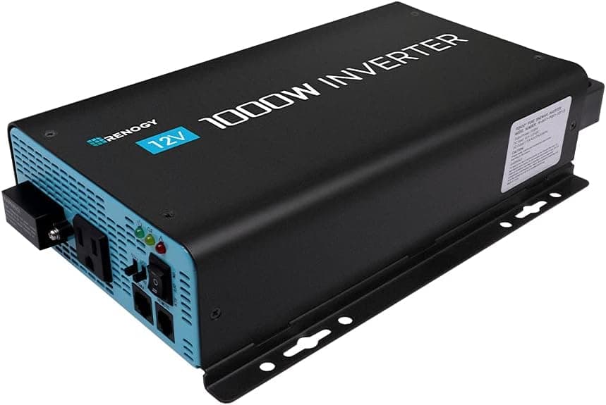Renogy 1000W Pure Sine Wave Inverter 12V to 120V