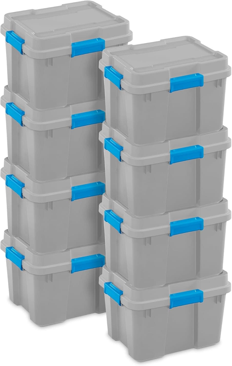 Sterilite 20 Gallon Gasket Tote Heavy-Duty Stackable Storage Bin