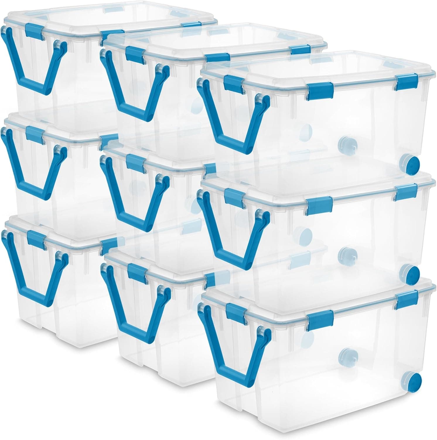 Sterilite 120 Quart Wheeled Gasket Box Storage Bin