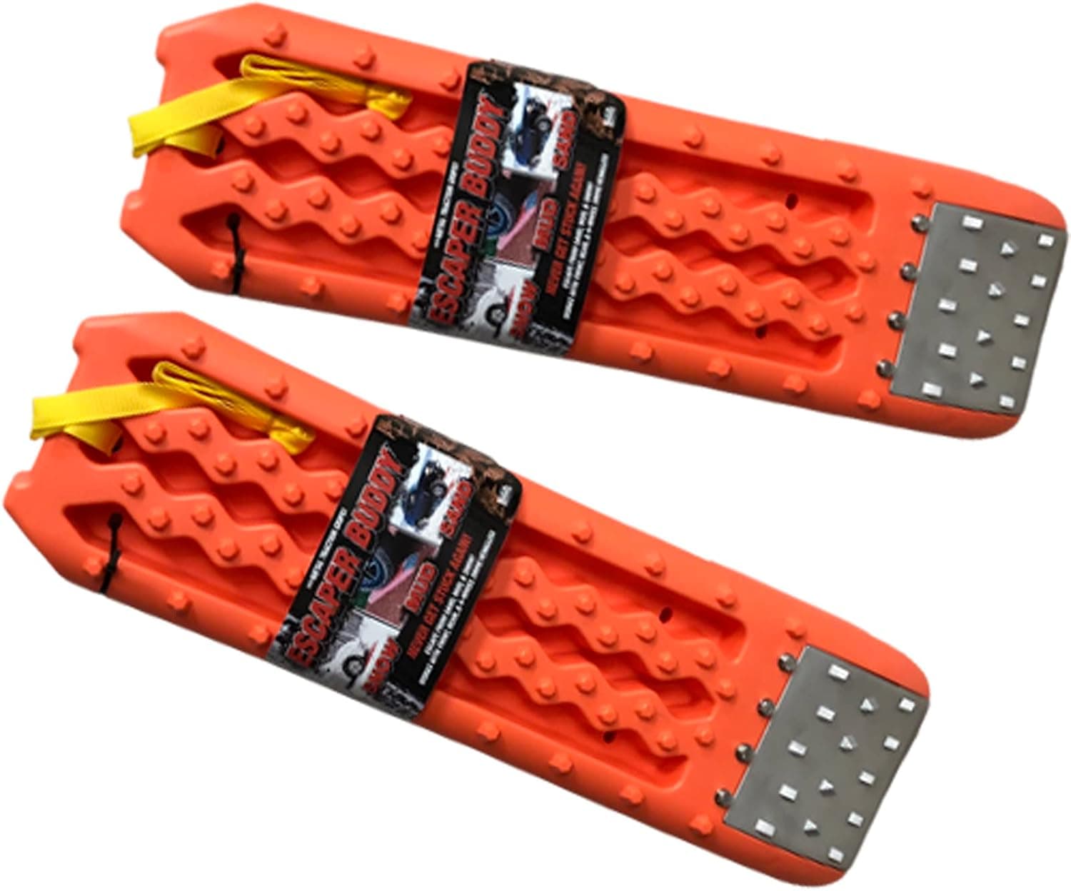 MAXSA Metal Gripped Escaper Buddy Traction Boards 2-Pack