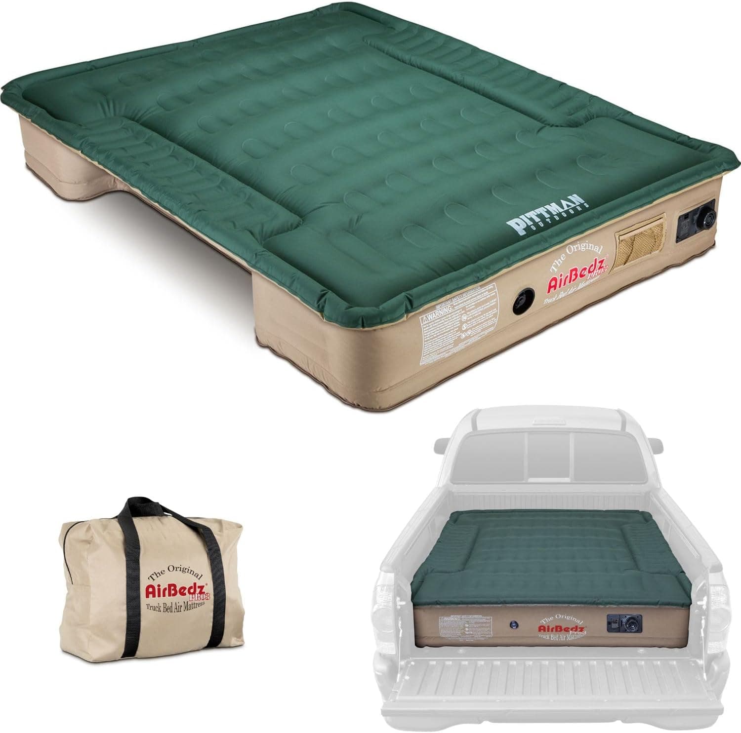 Pittman Outdoors AirBedz Pro3 Truck Bed Mattress Full Long Bed