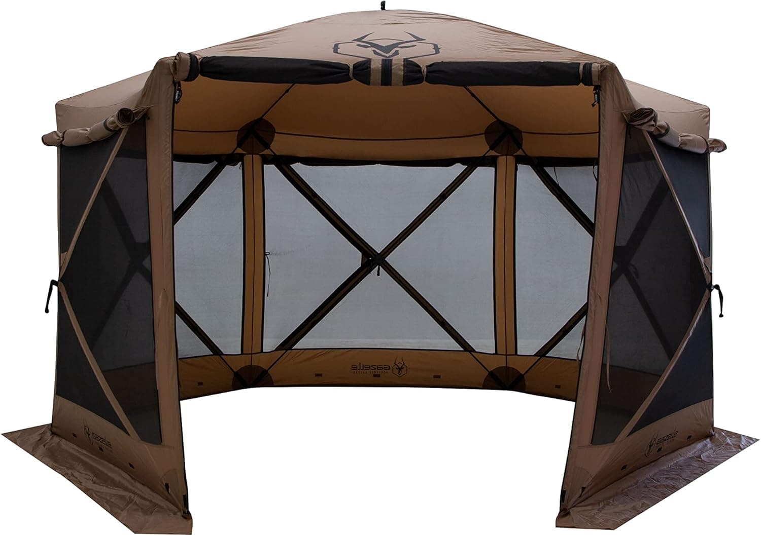 Gazelle G6 Deluxe 6-Sided Screen Tent with Wind Panels