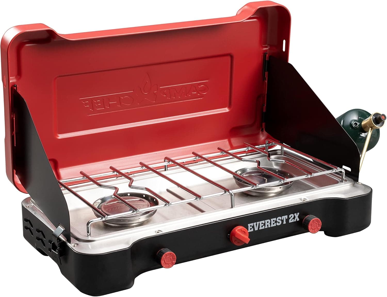 Camp Chef Everest 2X 2-Burner Camping Stove (40,000 BTU)