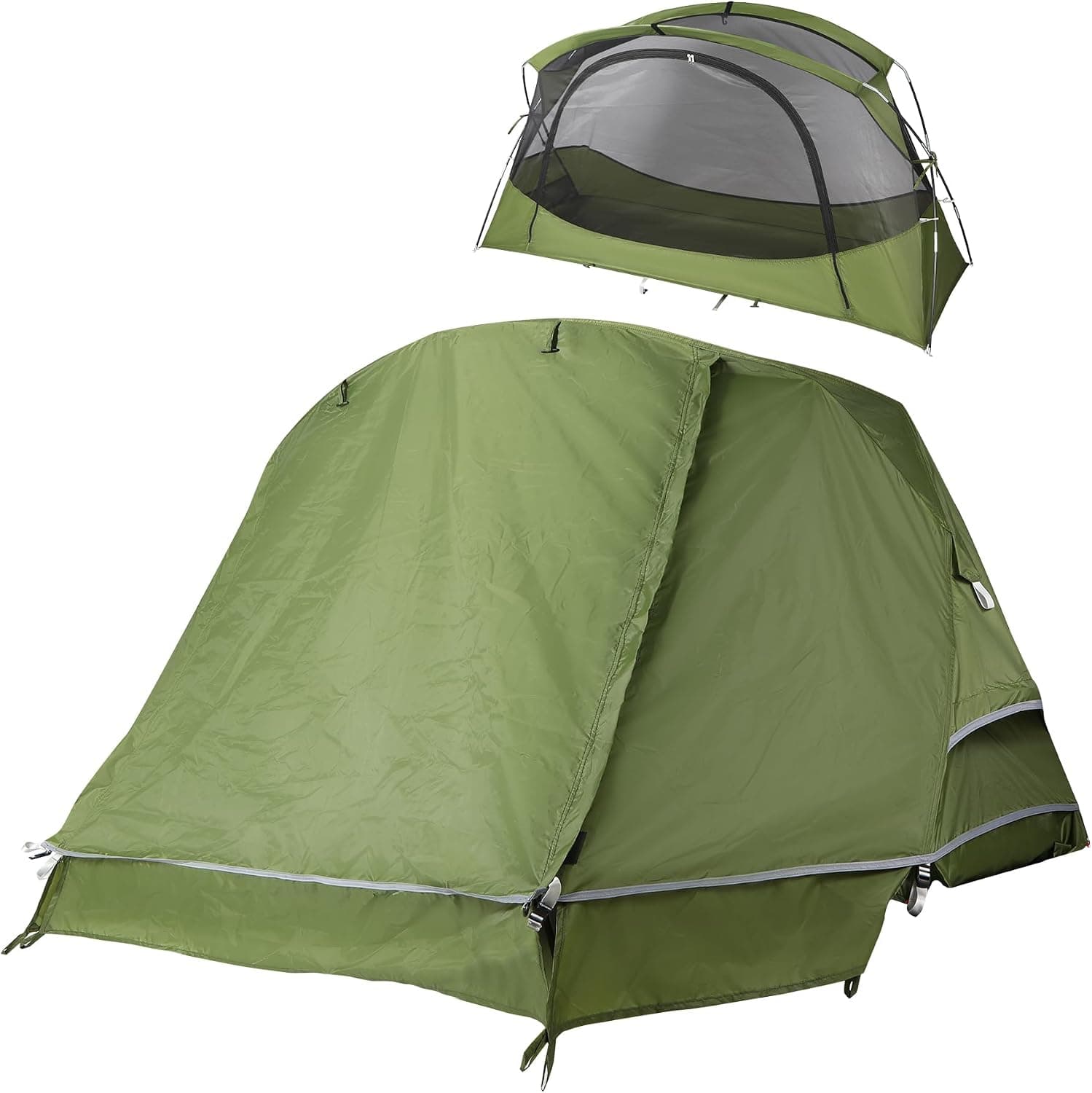 REDCAMP Multifunctional Cot Tent for 1 Person, Folding Camping Tent Cot for Adult, Portable Elevated Tent Off The Ground