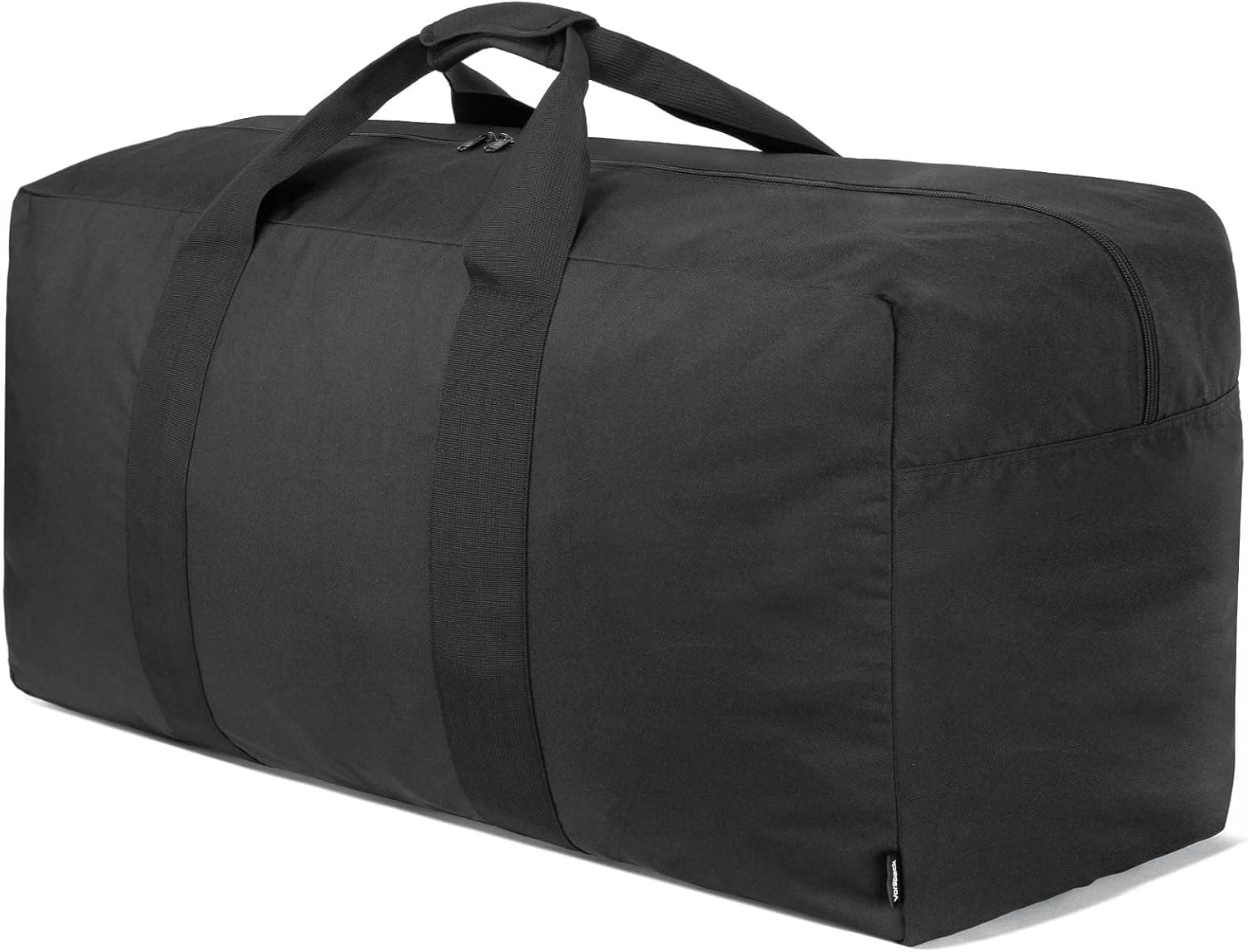 Vorspack Extra Large Duffle Bag for Travel - 100L Duffel Bag for Men Gear Bag for Storage Foldable Weekender Bag, Black