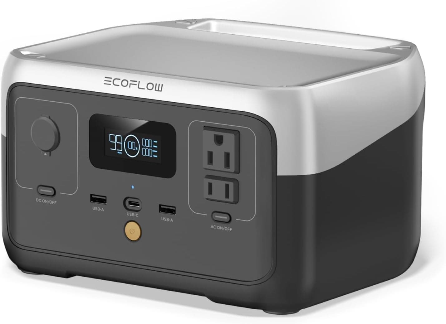 EF ECOFLOW RIVER 2 Portable Power Station, 256Wh Solar Generator