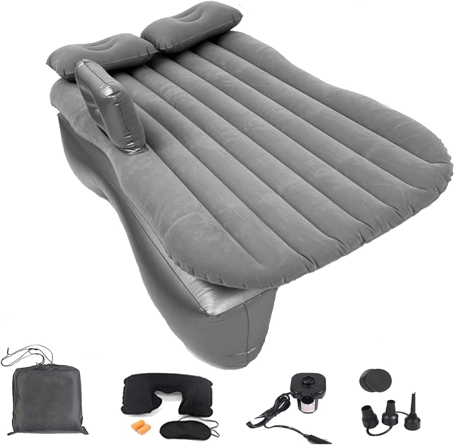 Onirii Inflatable Car Air Mattress Back Seat Bed w Pump