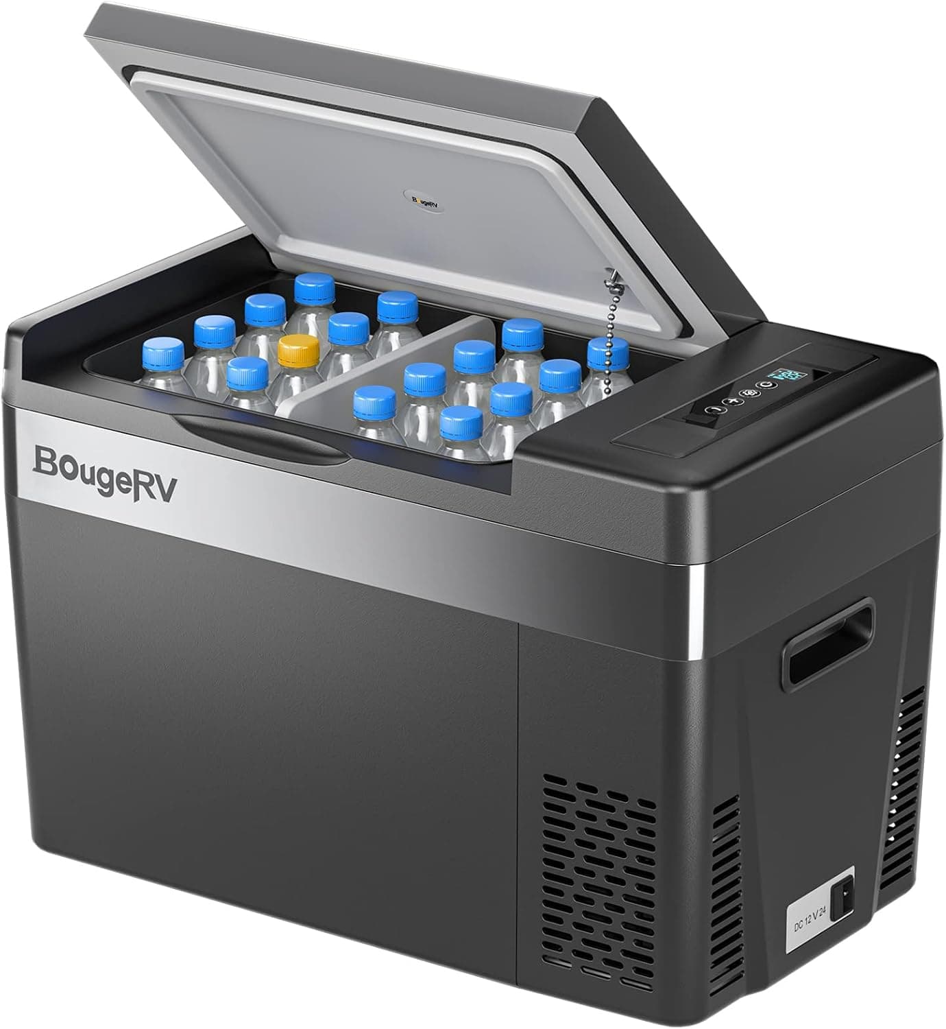 BougeRV 12V Refrigerator 30 Quart Portable Freezer