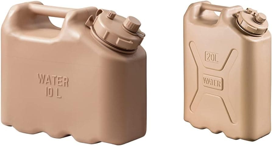 Scepter Military Grade Water Container Set 2.5 and 5 Gallon
