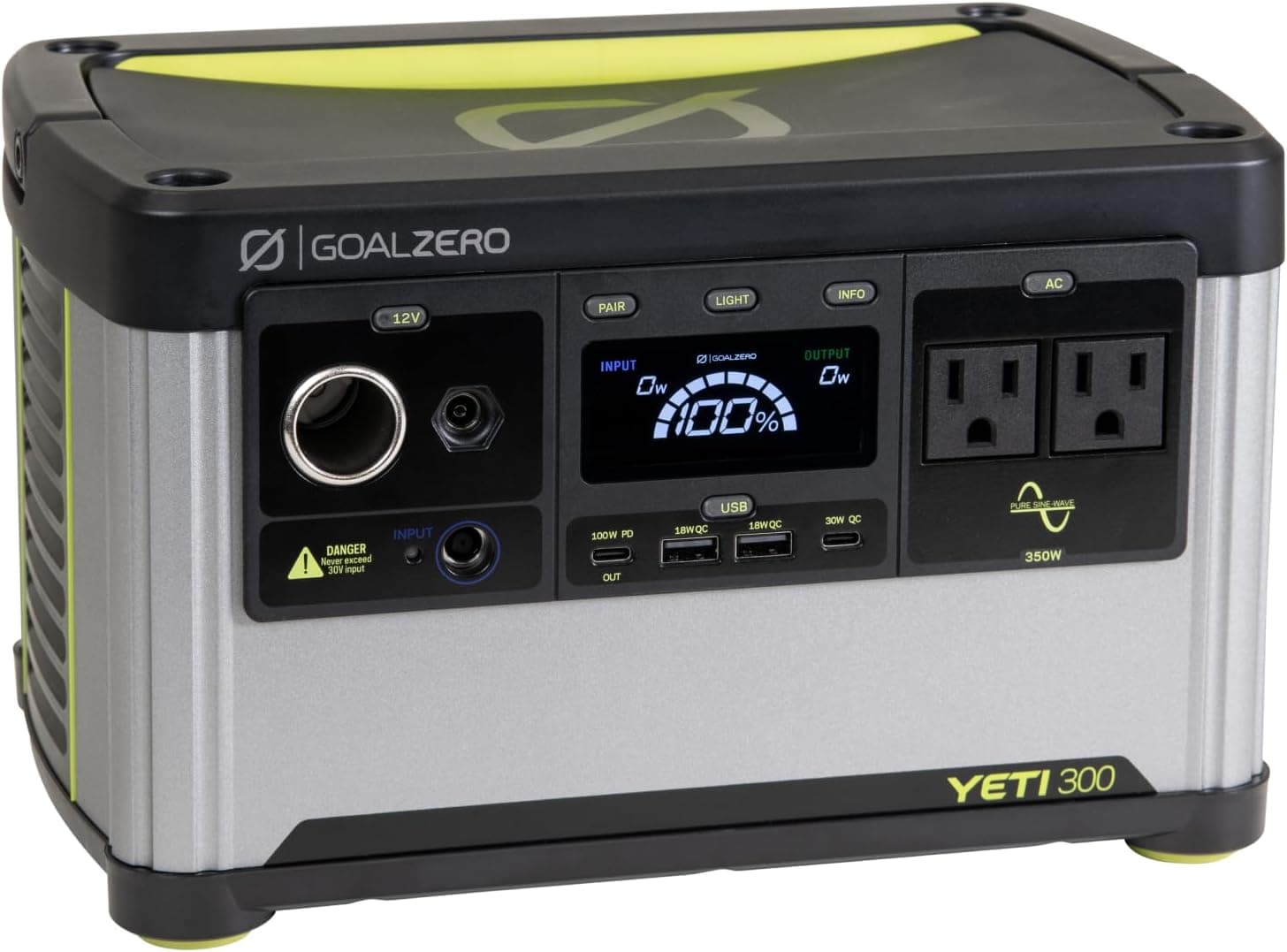 Goal Zero Yeti 300 Portable Power Station 297Wh