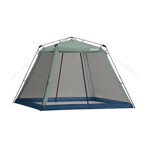 Coleman Skylodge Portable Screenhouse, 1-Minute Setup, 10x10-Foot | 1-Minute Setup, Bug-Free Lounging, UPF 50+ Sun Protection, 10 x 10 Ft, 14.9 Pounds, Includes Carry Bag