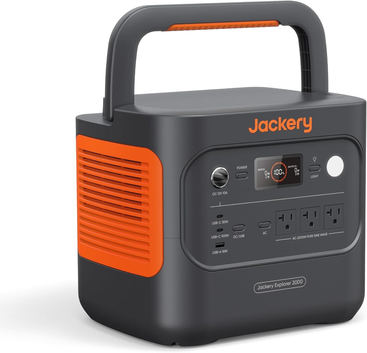 Jackery Explorer 2000 v2 Portable Power Station 2042Wh