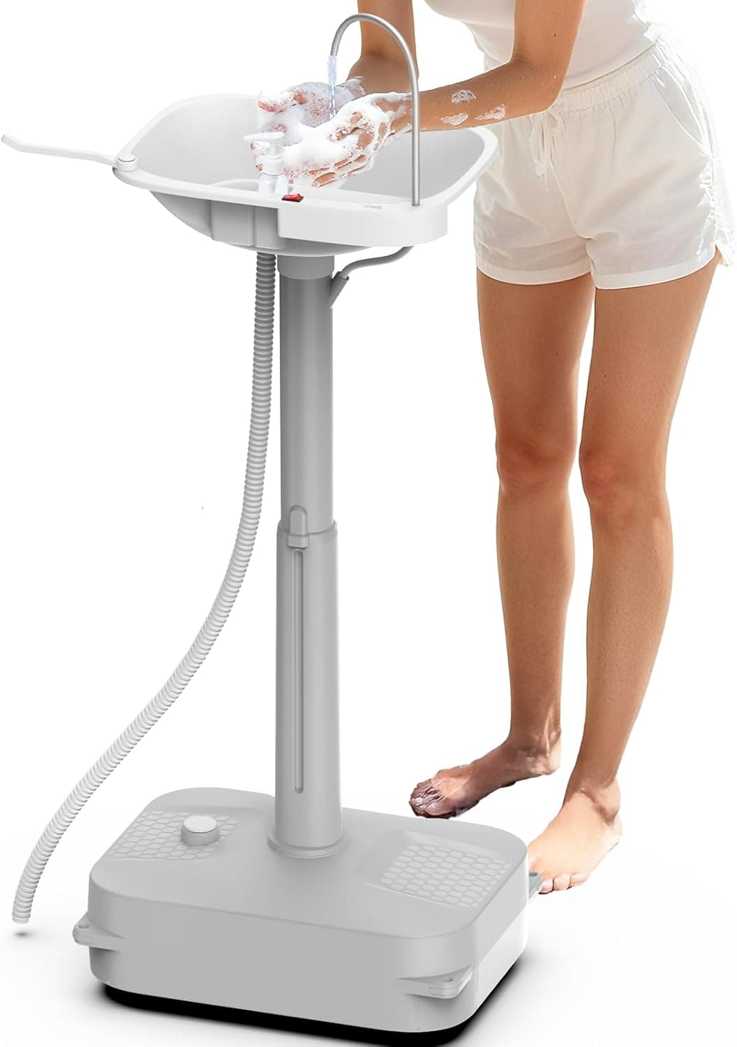 Electric Portable Sink Hand Wash Station, 18L USB/Battery Powered