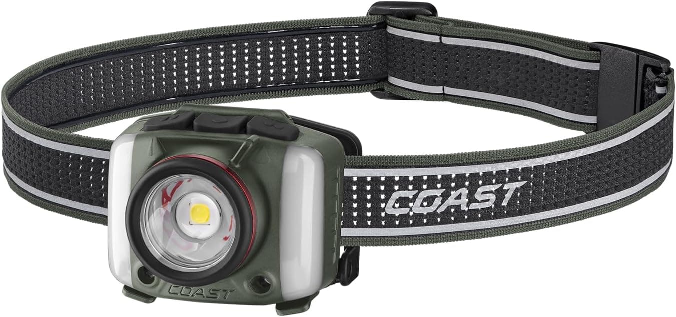 Coast FL97R Voice-Controlled Rechargeable Headlamp