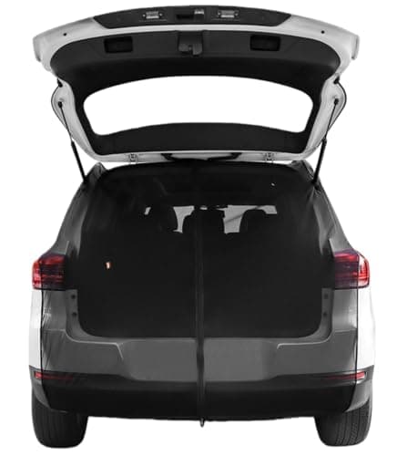 Car Camping Tailgate Mesh Screen for SUV, Van, Breathable Magnetic mesh | Tailgate Essentials Ventilation and Mosquito Prevention Magnetic Mosquito Net Easy Installation Car Camping Accessories