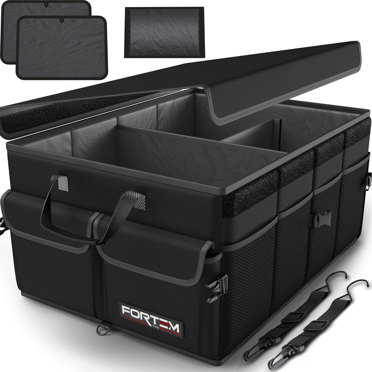 FORTEM 50L Trunk Organizer for SUV (600D Oxford)