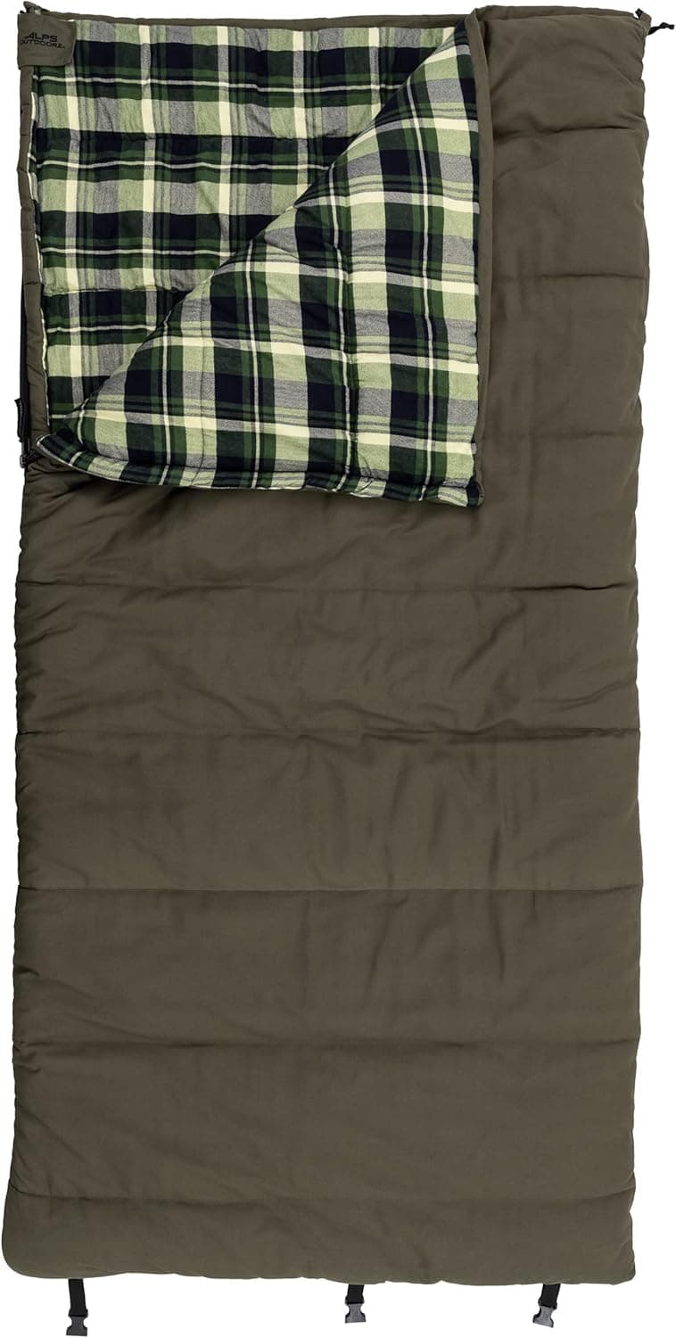 ALPS OutdoorZ Redwood Flannel Sleeping Bag